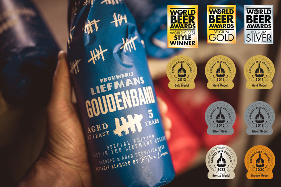 Liefmans craft blends Goudenband awards